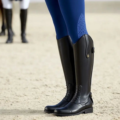 Leder-Reitstiefel für Damen und Herren – Rutschfest