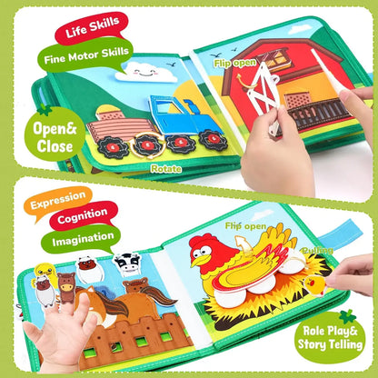 Montessori Busy Book mit Tieren