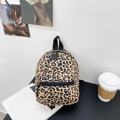 Fashion Women Rucksack Mini Backpack Animal Pattern Printing Handbags High Capacity Travel Bags Casual Bag Cosmetic Bag Rucksack Petoria Store