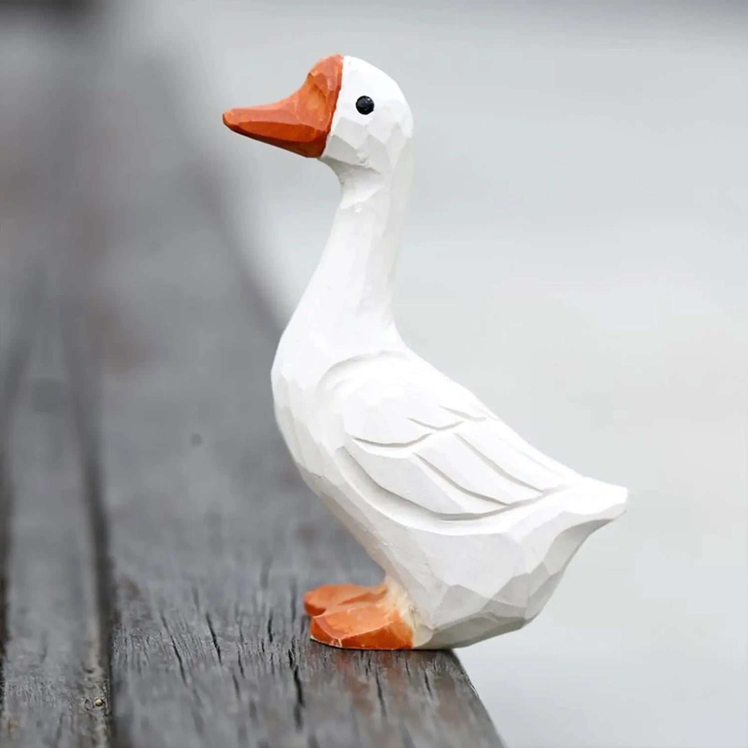 Pinguin Holzfigur – Handgeschnitzte Tierdekoration Petoria