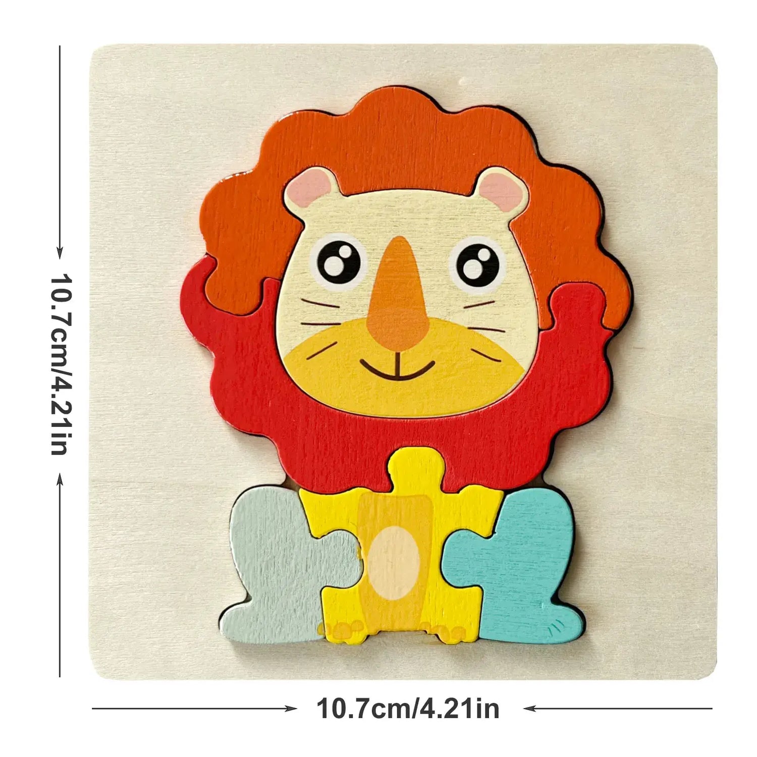 🧩 Petoria™ 3D Holz Tier Puzzle