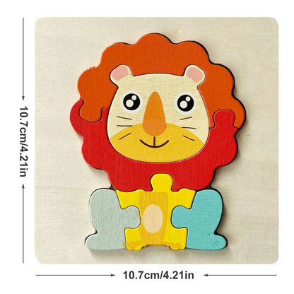🧩 Petoria™ 3D Holz Tier Puzzle