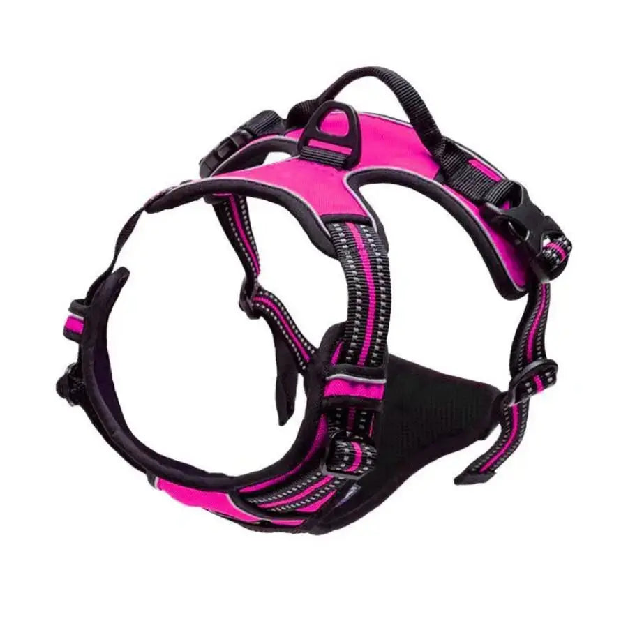 Reflektierendes Anti-Zug-Hundegeschirr mit Frontclip Petoria
