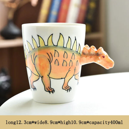 Dinosaurier Keramiktasse Kreativer Kaffeebecher