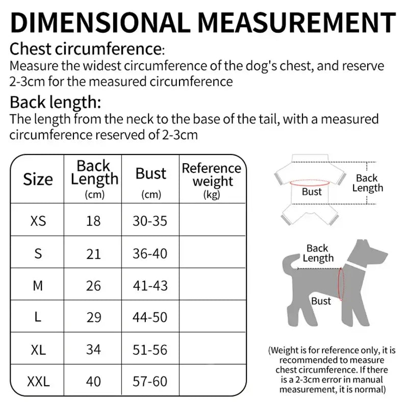 🐕 Petoria™ Fleece Hunde Overall
