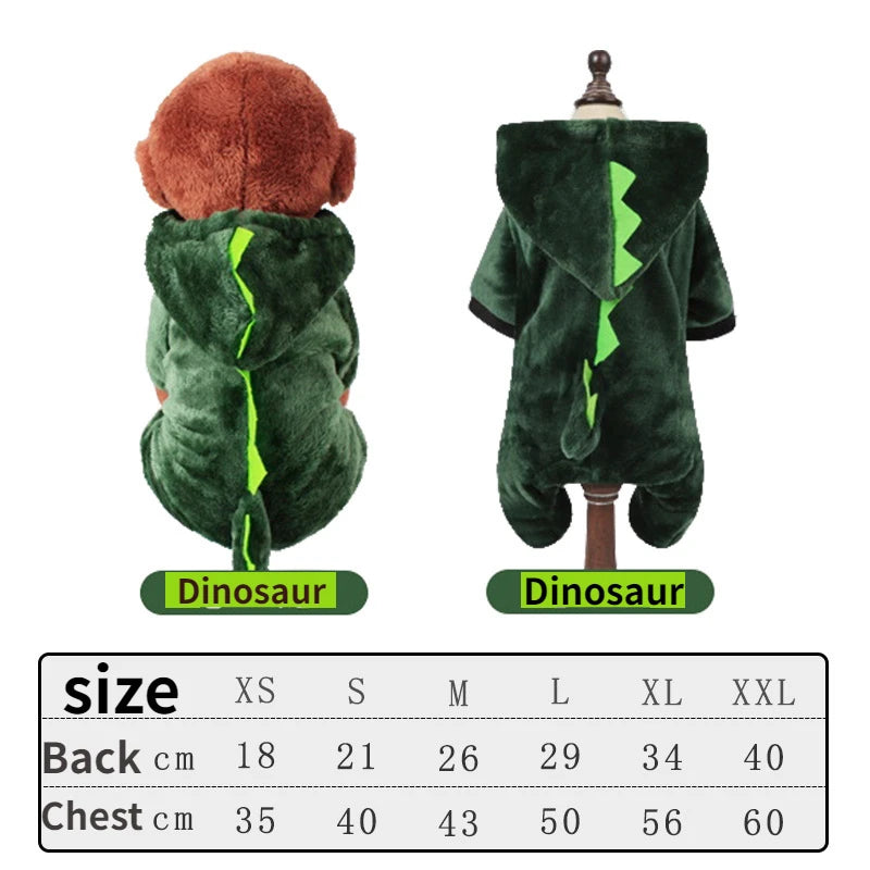 Haustier Hund Kleidung warme weiche Fleece Hunde Overalls Haustier Kleidung für kleine Hunde Welpen Katzen Hoodies Chihuahua Yorkshire Kostüm Mäntel