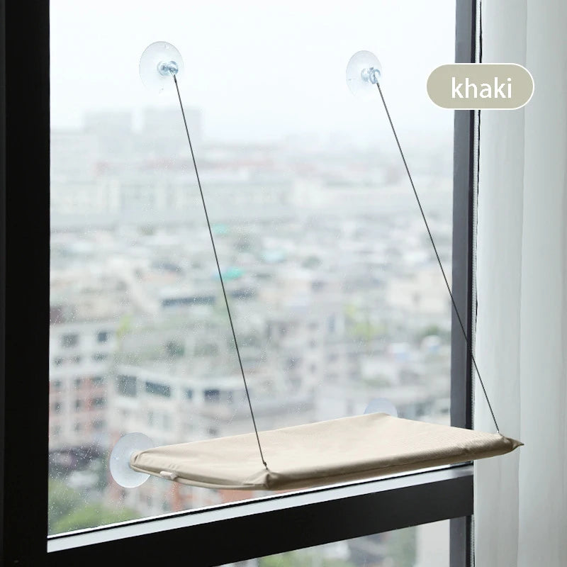 Katzenhängematte für Fenster mit Saugnäpfen