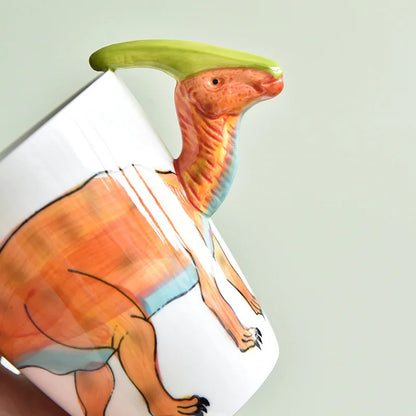 Dinosaurier Keramiktasse Kreativer Kaffeebecher