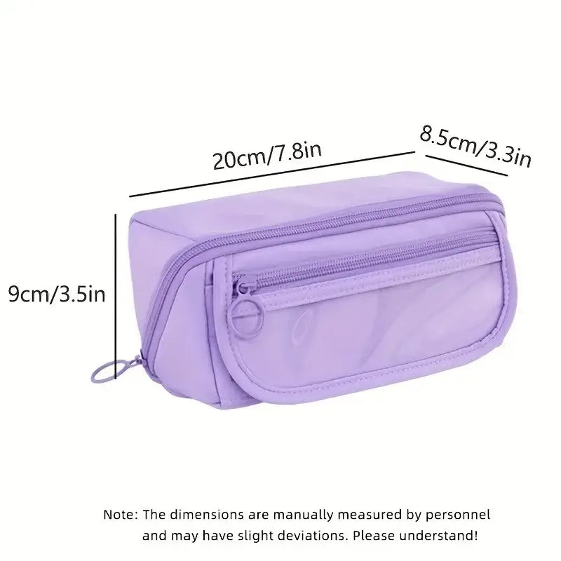 Federmäppchen Organizer – Große Stiftetasche mit mehreren Fächern