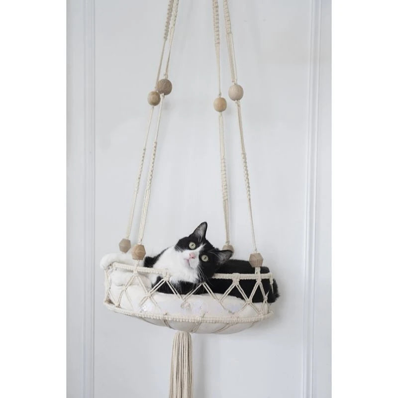 Katzenhängematte Deluxe – Bequemer Ruheplatz für Katzen