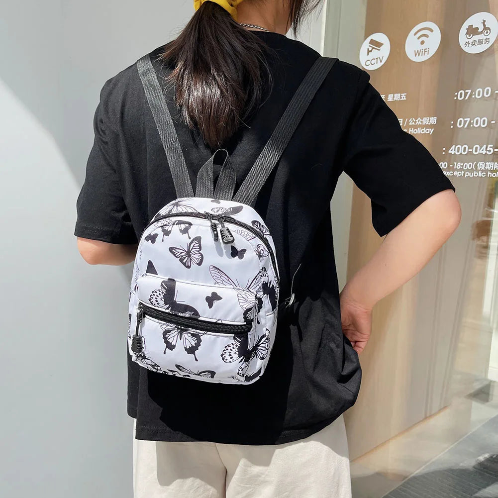 Fashion Women Rucksack Mini Backpack Animal Pattern Printing Handbags High Capacity Travel Bags Casual Bag Cosmetic Bag Rucksack Petoria Store