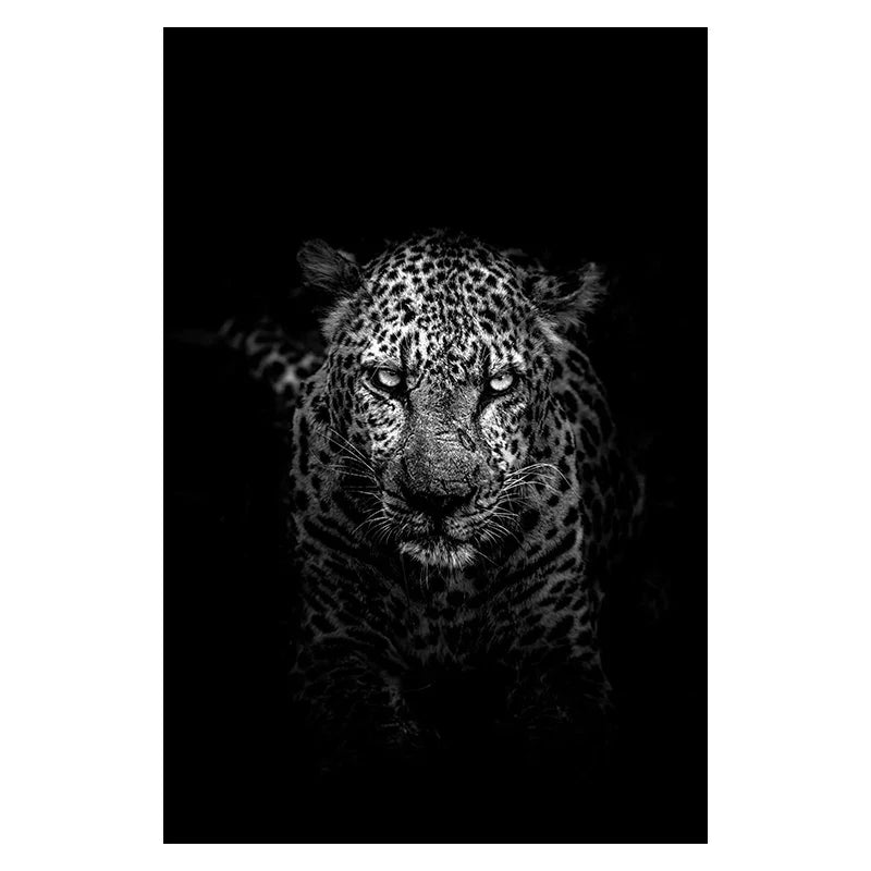 Canvas Painting Animal Wall Art Lion Elephant Deer Zebra Posters and Prints Wall Pictures for Living Room Decoration Home Decor Petoria Store