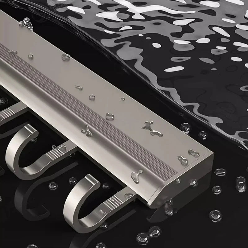 Küche Lagerung Rack Aluminium Legierung Haken Rack Wand Montiert Küche Utensil Lagerung Rack Bad Robe Handtuch Aufhänger