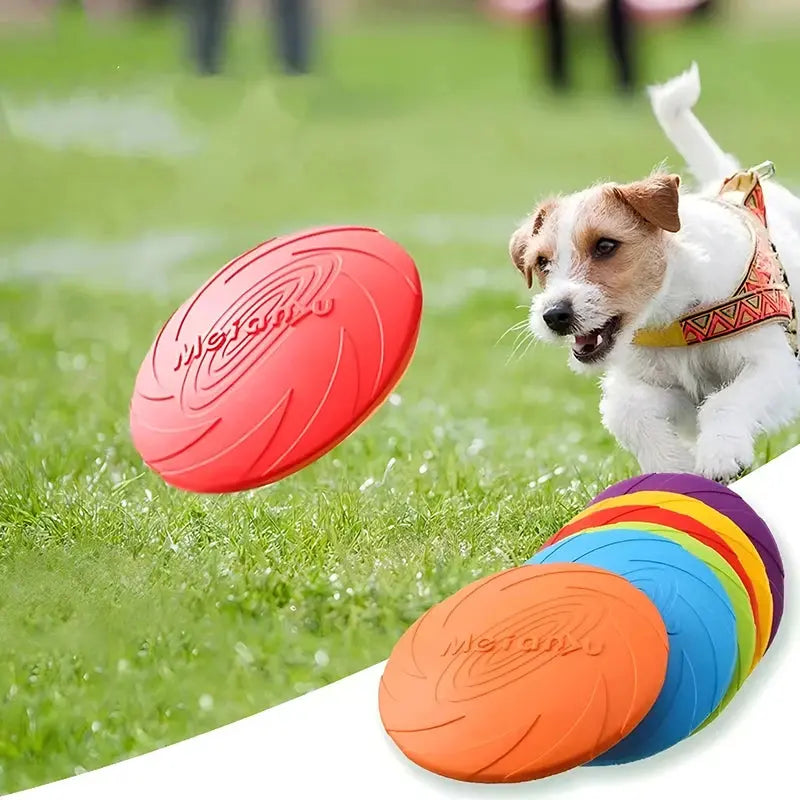 Fliegende Silikon-Wurfscheibe für Hunde Petoria