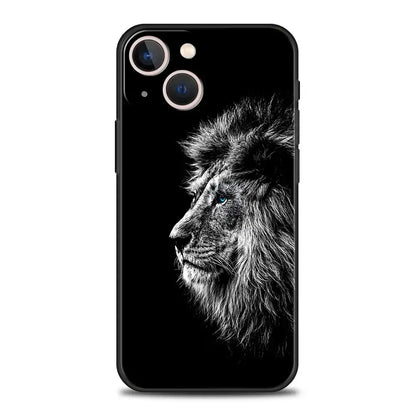 Löwen Handyhülle für iPhone mit Robustem Schutz
