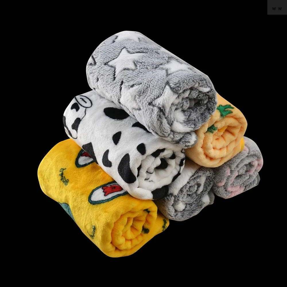 Hundebettmatte, Decke, weiches, gemütliches Haustierkissen für kleine große Hunde, Frühling und Herbst, warme Reisematten, französische Bulldogge, Chihuahua-Zubehör