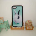 Koreanische Ins-Tier-Kawaii-Kaninchen-Welpen-Handyhülle für iPhone 17AIR 17 16 15 14 13 12 11 Pro Max 7 8 Plus Mini X XR XS Y2K Cover