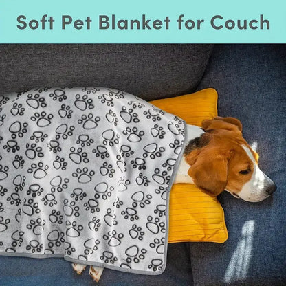 🐾 Petoria® Premium Flanelldecke für Hunde &amp; Katzen – Weich, Warm &amp; Kuschelig Petoria