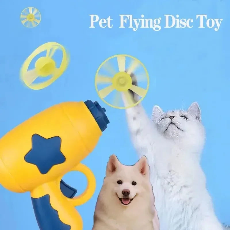Mini-Frisbee für Katzen – Interaktives Spielzeug