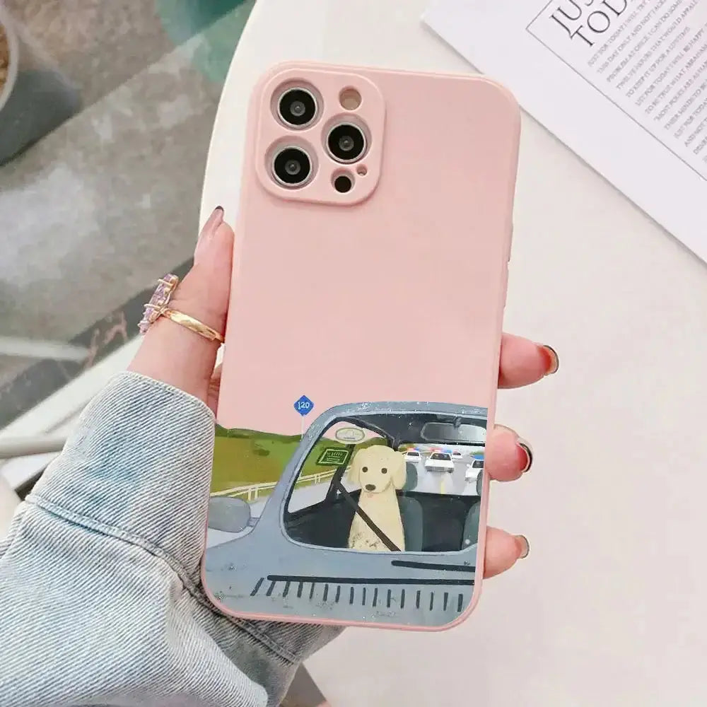 Cartoon Hunde Handyhülle für iPhone Petoria