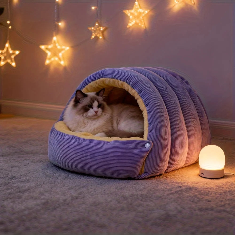 Katzenbett mit Höhle für den Winter | Petoria