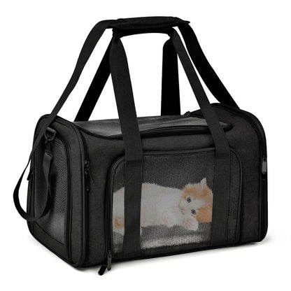 Petoria® Premium Haustier-Tragetasche für Hunde &amp; Katzen – Faltbar