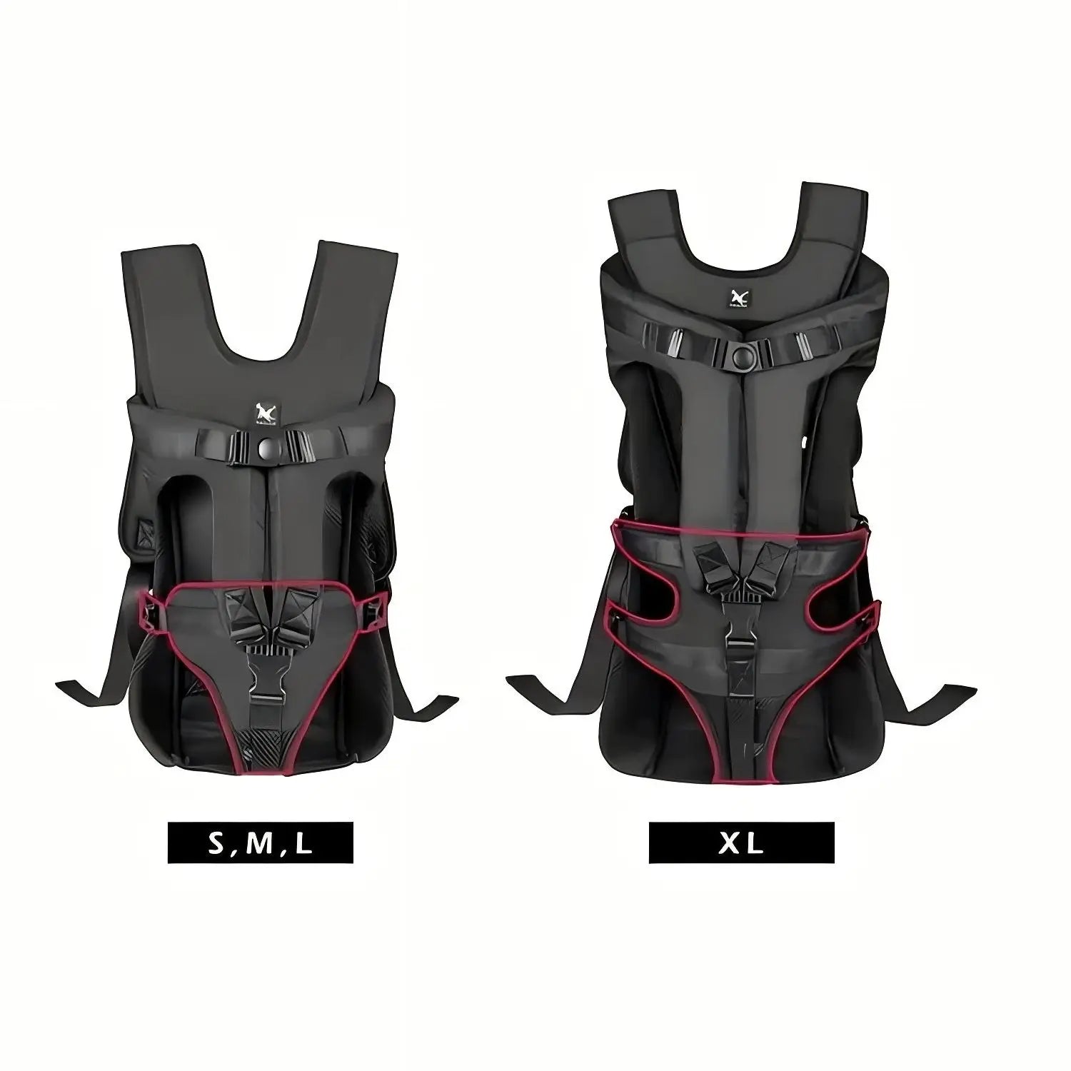 🐾 Petoria® Premium Hunde-Tragerucksack – Ergonomische Tragetasche für kleine Hunde &amp; Katzen