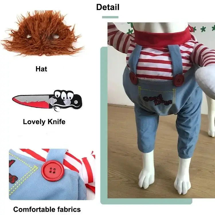 🎭 Petoria™ Hunde Cosplay Kostüm