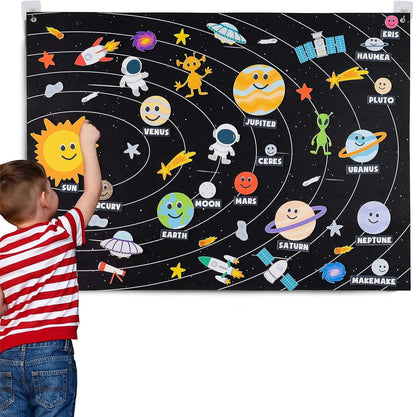Filz Geschichte Bord Montessori Storytelling Spielzeug Petoria