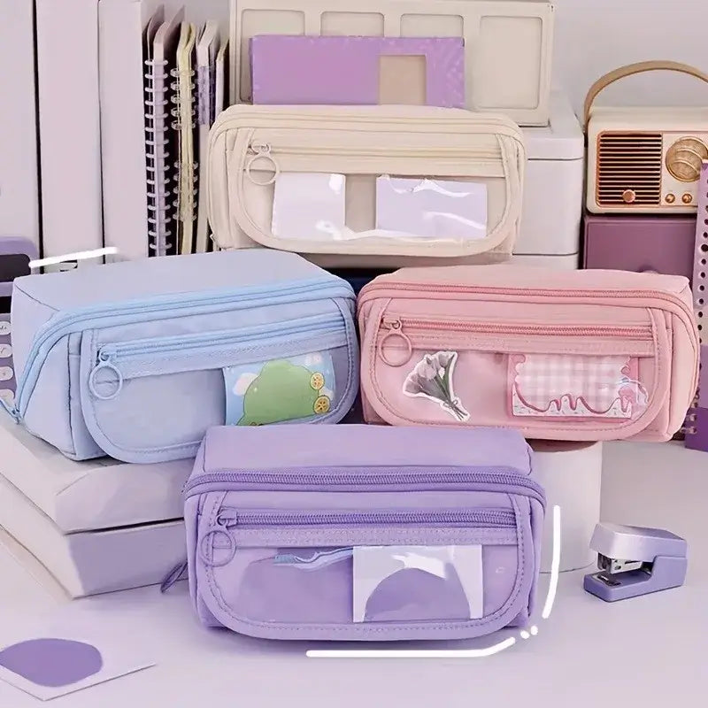 Federmäppchen Organizer – Große Stiftetasche mit mehreren Fächern