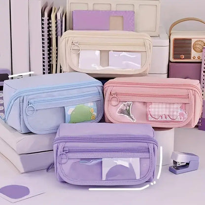 Federmäppchen Organizer – Große Stiftetasche mit mehreren Fächern