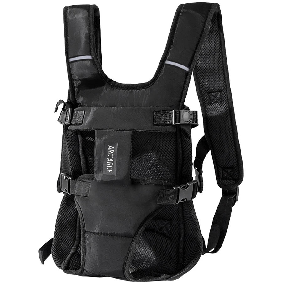 Haustier-Rucksack, Katzentrage, tragbarer Outdoor-Hundetrage, Brustgurt für Hunde und Katzen