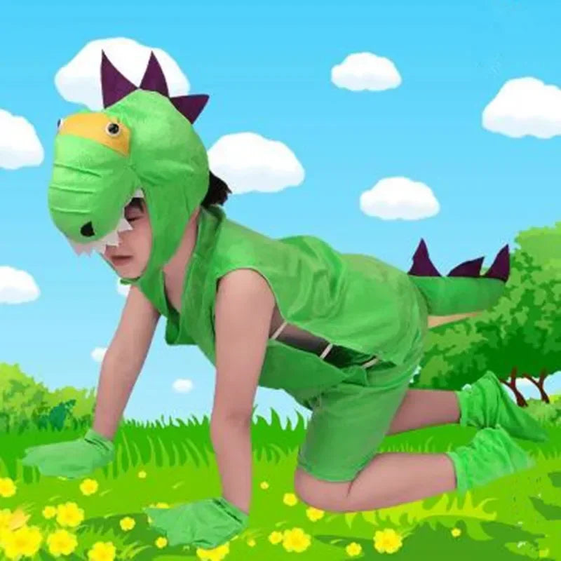 Niedliches Mehrtier-Kostüm für Kinder, Jungen und Mädchen, Sommer, kurz, Cosplay-Kostüme, Karneval, Partykleid, Halloween