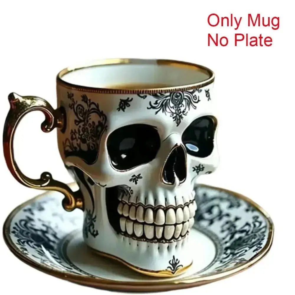 Totenkopf Kaffeetasse Petoria