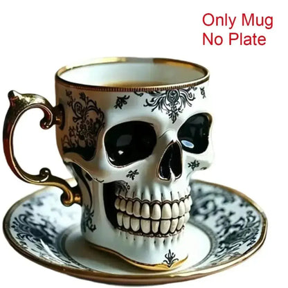 Totenkopf Kaffeetasse Petoria