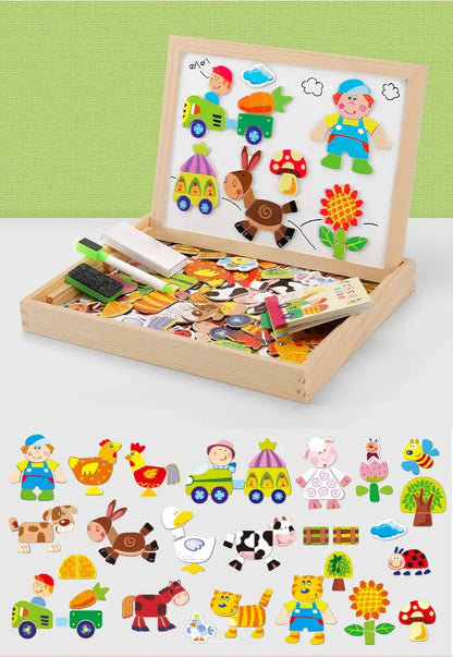 Magnetisches Lernbrett 100+ Montessori