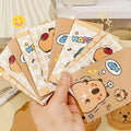 10er-Pack gemischtes süßes Capybara-Mini-Notizbuch-Set, Taschen-Notizbuch, Tagebücher, Tagebuch, Planung, Memo, Notizblock, lustiges Cartoon-Briefpapier, Geschenk