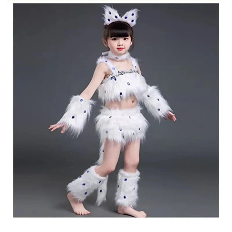 Katzen-Cosplay, sexy Cosplay-Kostüme, Fuchs-Cosplay, Tier-Tanzkostüme, Halloween-Cosplay