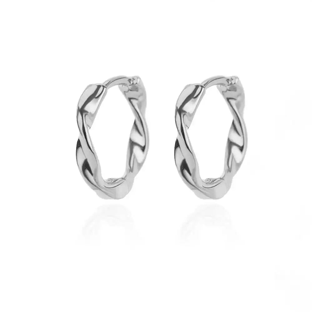 Elegante runde Ohrringe für Frauen und Mädchen, luxuriöse Edelstahl-Creolen, Vintage-Stil, Hochzeit, Verlobung, ästhetischer Schmuck