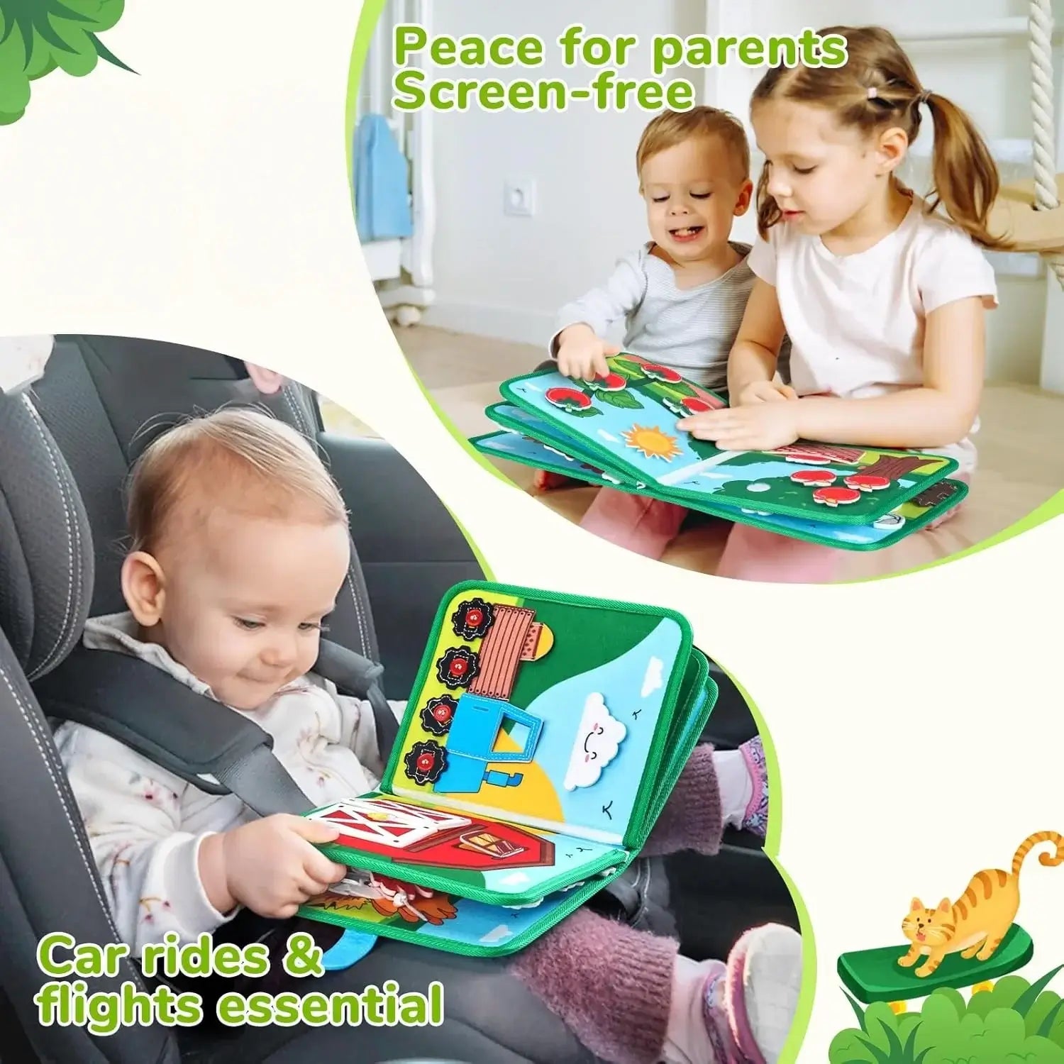 Montessori Busy Book mit Tieren