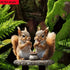Classic Bohemian style squirrel garden logo, animal themed outdoor decoration, suitable for gardens, lawns, parks, cemeteries Petoria Store