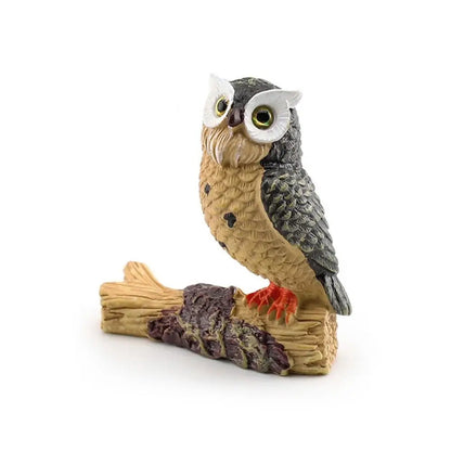 Micro landscape cute owl animal hand-made gardening landscaping decoration accessories desktop small ornaments Petoria Store