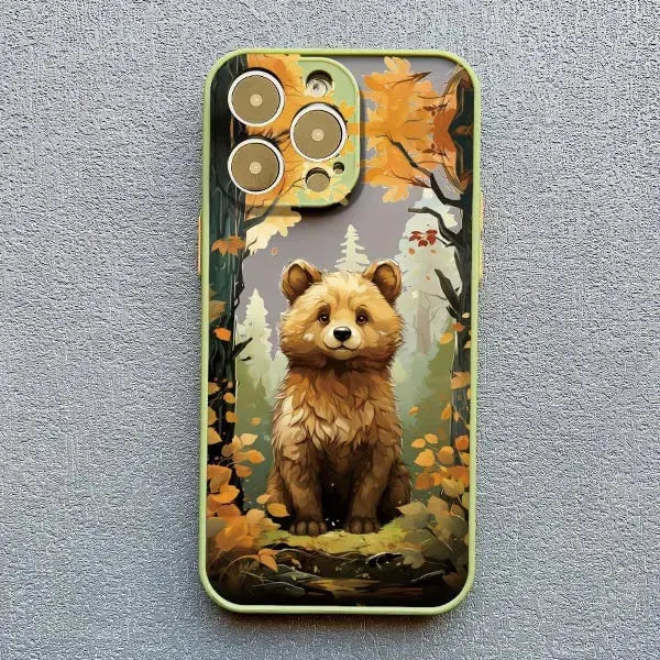Matte Tier Handyhülle für iPhone Petoria