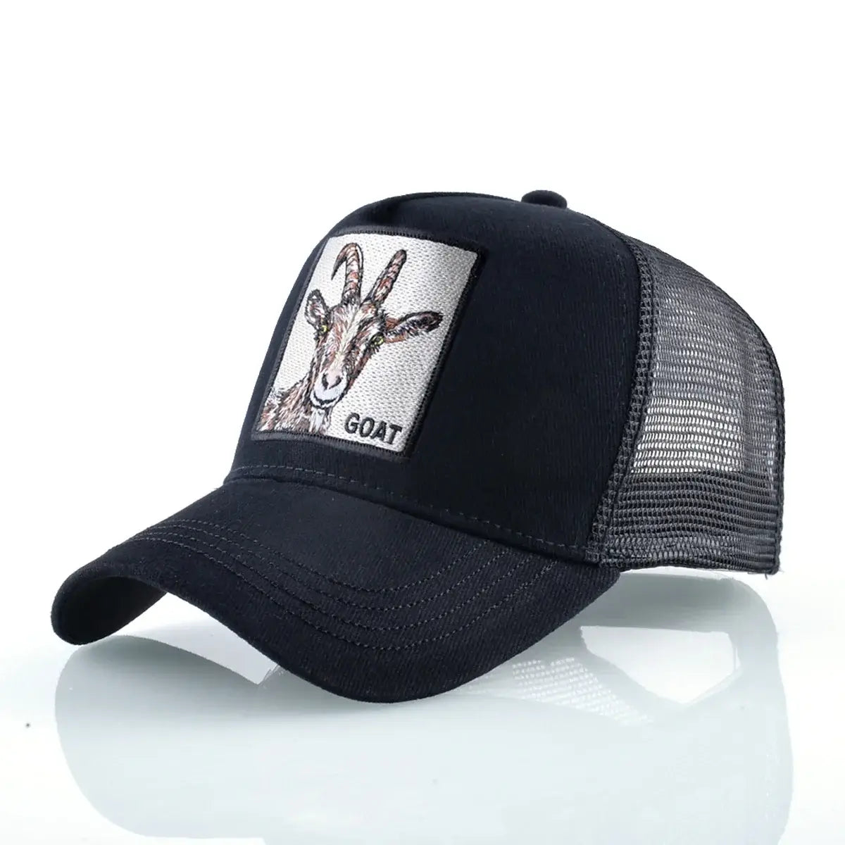 Trucker Baseballkappe mit Tier-Patch