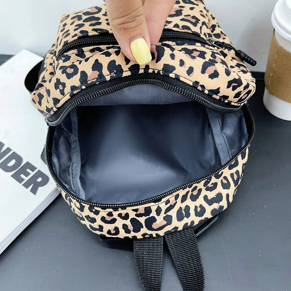 Fashion Women Rucksack Mini Backpack Animal Pattern Printing Handbags High Capacity Travel Bags Casual Bag Cosmetic Bag Rucksack Petoria Store