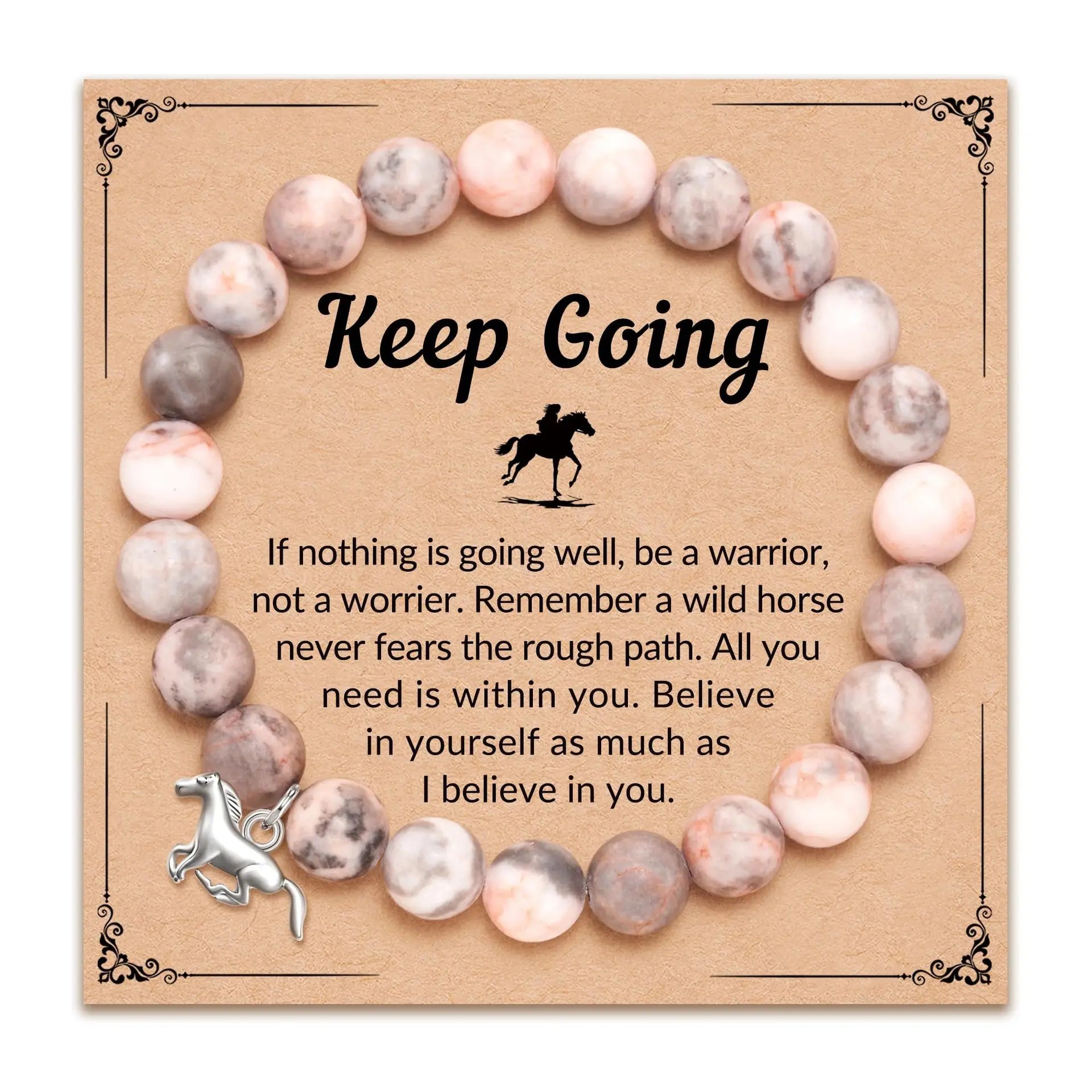 Pferde-Charm-Armband für Mädchen – Liebevolles Geschenk