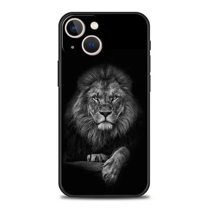 Löwen Handyhülle für iPhone mit Robustem Schutz