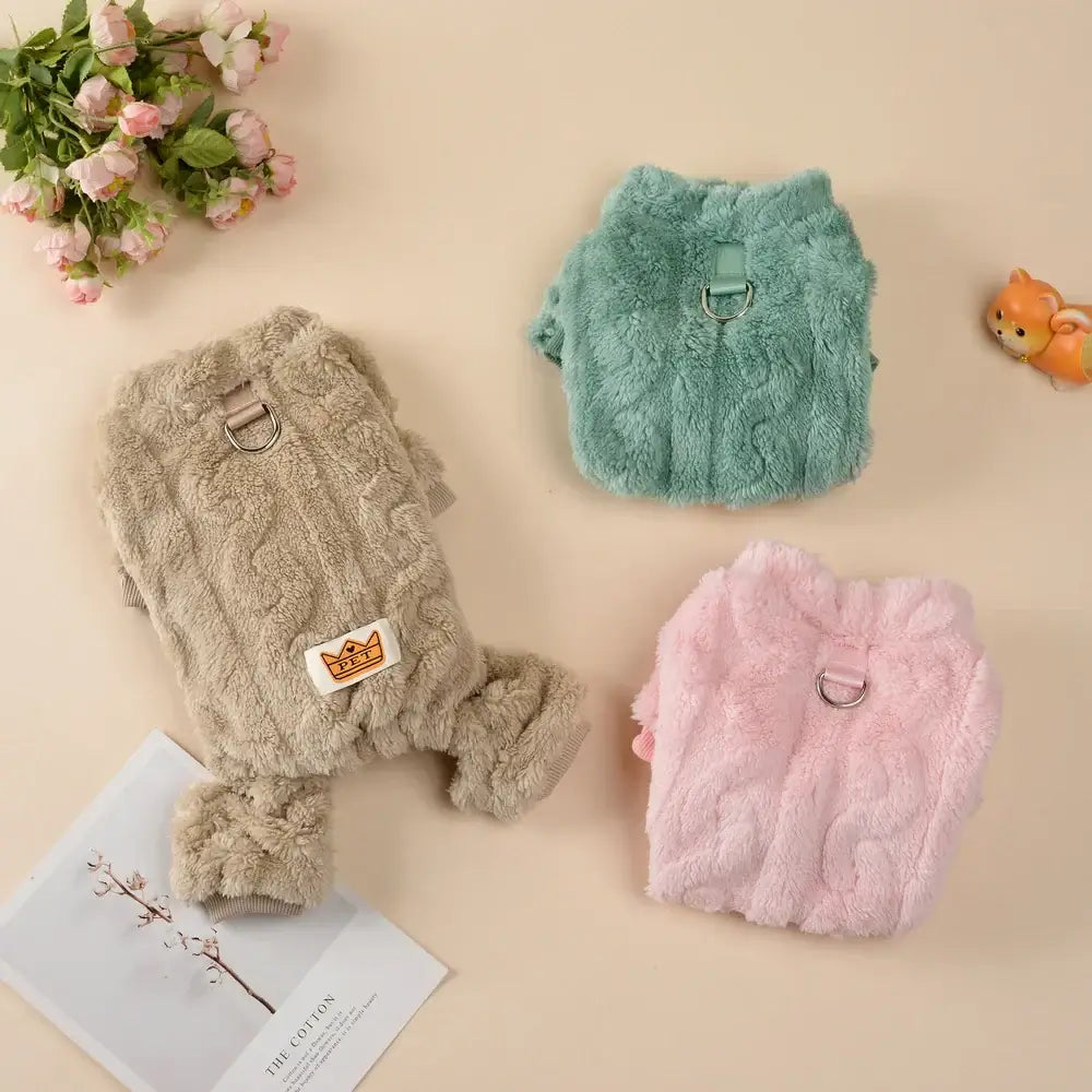 🐕 Petoria™ Fleece Hunde Overall