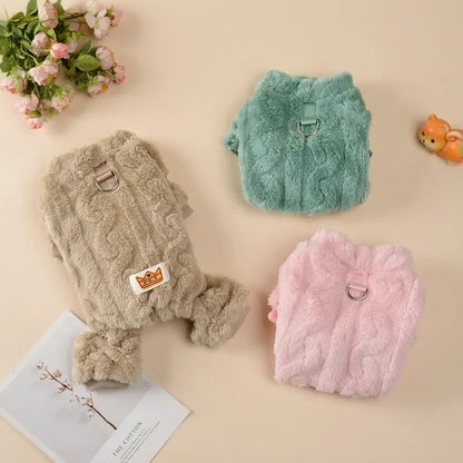 🐕 Petoria™ Fleece Hunde Overall