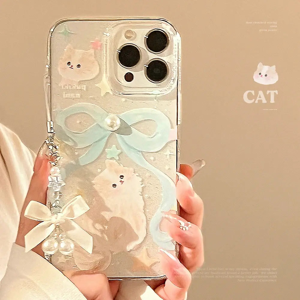 Cartoon Katzen Handyhülle für iPhone